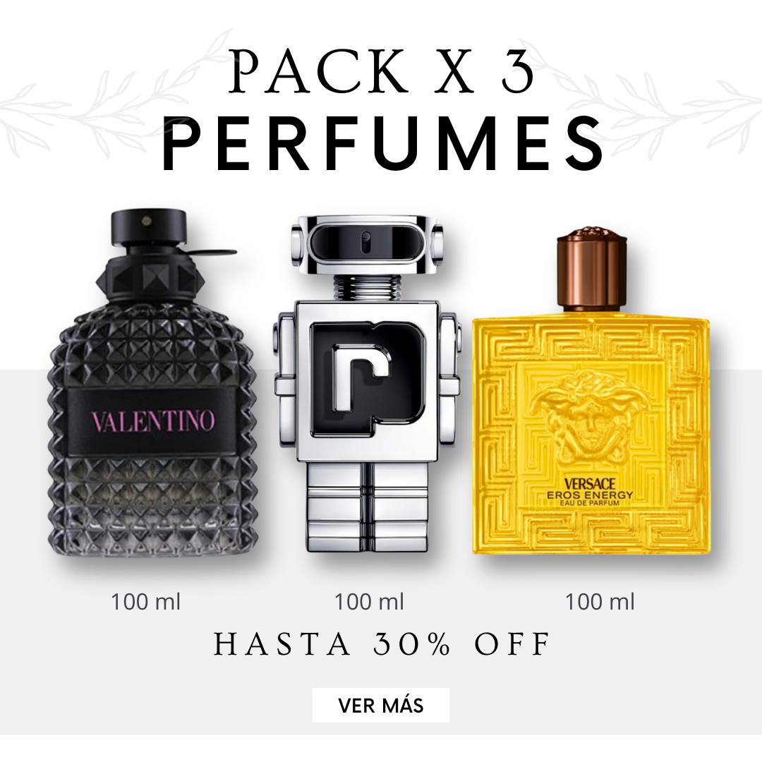 Kit de Perfumes <br> <br>• Uomo Born in Roma <br> • Phantom <br> • Eros Energy