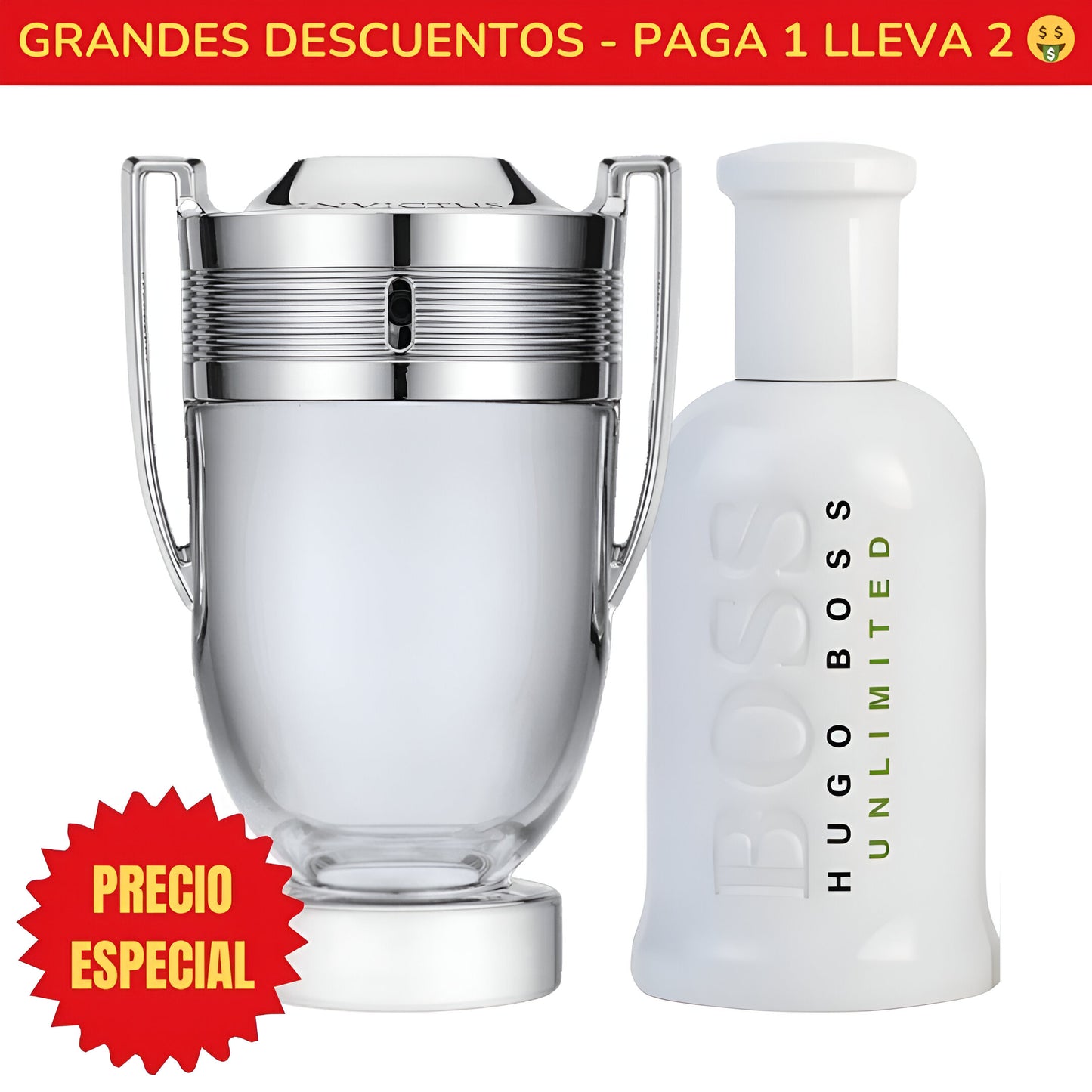 *OFERTA ESPECIAL* Perfume Invictus Paco Rabanne - 100ML - Perfume Hugo Boss Unlimited Hugo Boss - 100ML