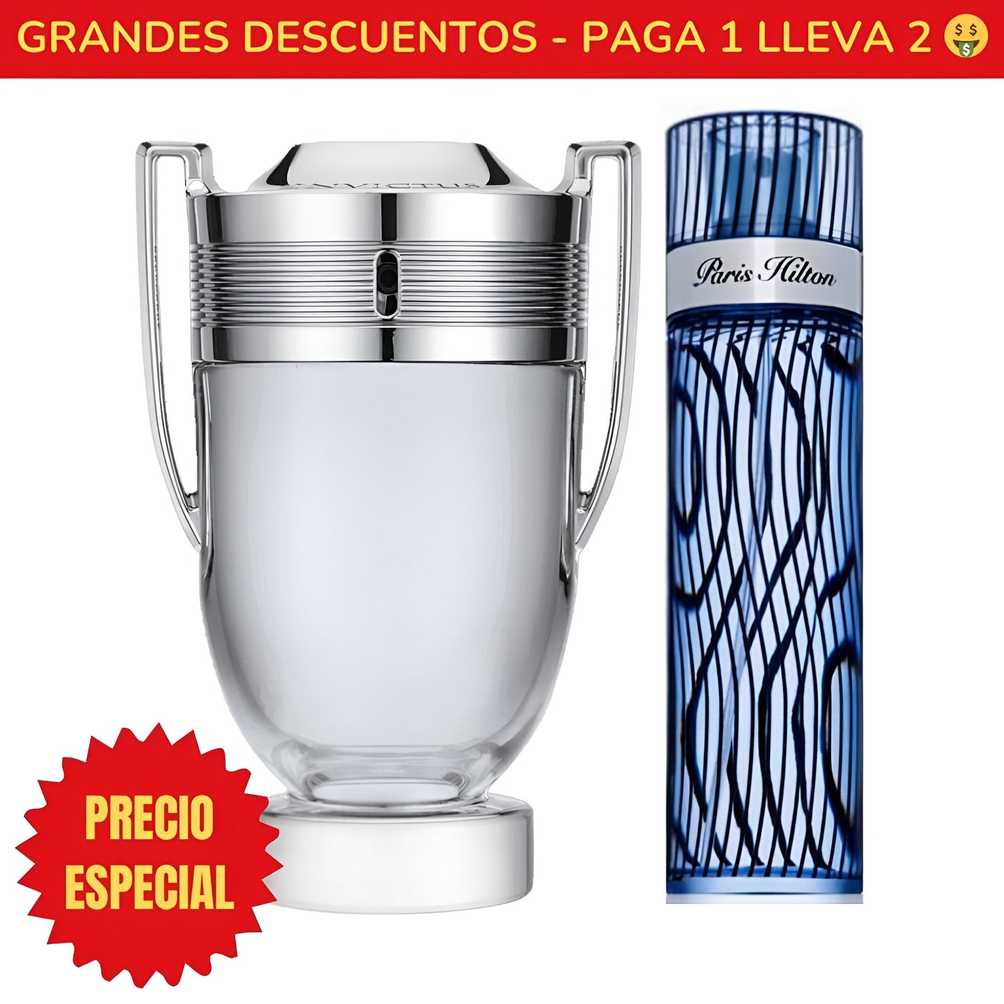 *OFERTA ESPECIAL* Perfume Invictus Paco Rabanne - 100ML - Perfume Paris Hilton for Men Paris Hilton - 100ML