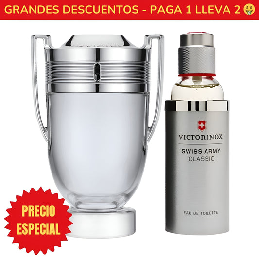 *OFERTA ESPECIAL* Perfume Invictus Paco Rabanne - 100ML - Perfume Swiss Army Victorinox Swiss Army - 100ML