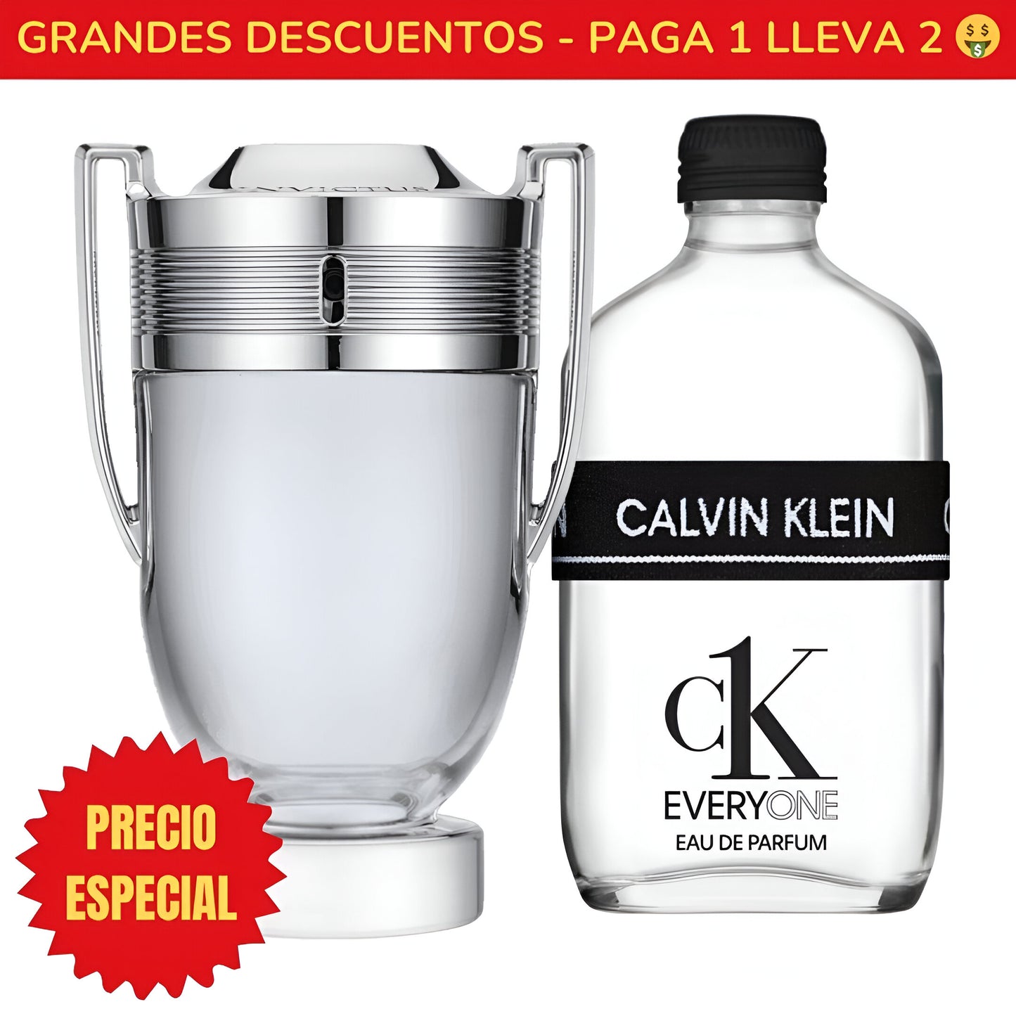 *OFERTA ESPECIAL* Perfume Invictus Paco Rabanne - 100ML - Perfume CK Everyone Eau de Parfum Calvin Klein - 100ML