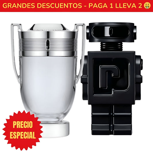 *OFERTA ESPECIAL* Perfume Invictus Paco Rabanne - 100ML - Perfume Phantom Parfum Paco Rabanne - 100ML