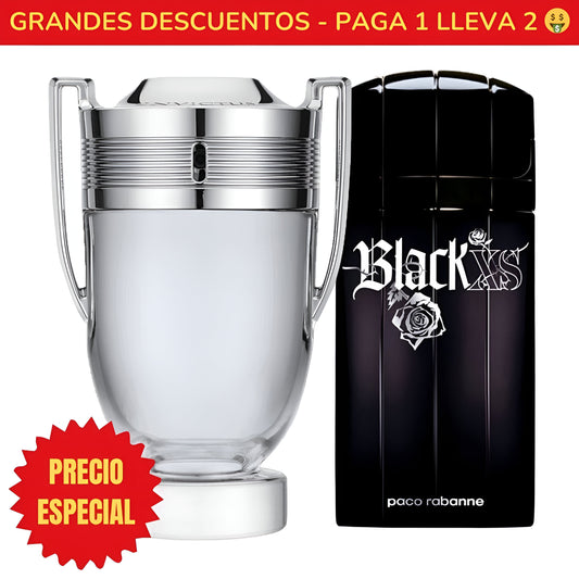 *OFERTA ESPECIAL* Perfume Invictus Paco Rabanne - 100ML - Perfume Black XS Paco Rabanne - 100ML