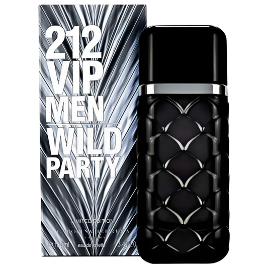 Perfume 212 VIP Men Wild Party Carolina Herrera - 100ML