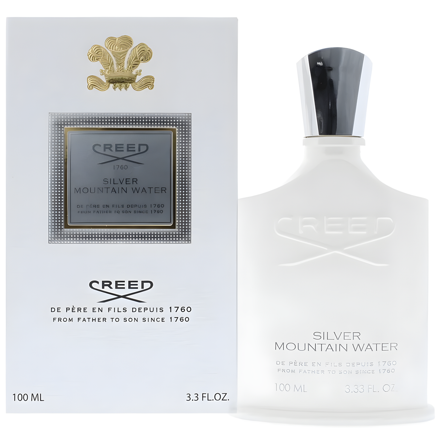 Kit de Perfumes Importados -Paco Rabanne Invictus_Creed Silver_Paco Rabanne 1 Million (100ml cada uno)