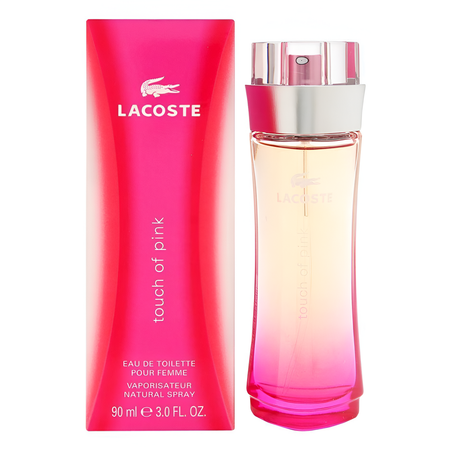 Perfume Touch of Pink Lacoste Fragrances - 90ML