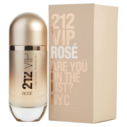 Perfume 212 VIP Rosé Carolina Herrera - 80ML