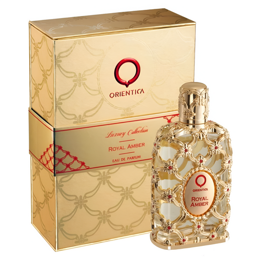 Perfume Royal Amber Orientica Premium en Caja - 80ML