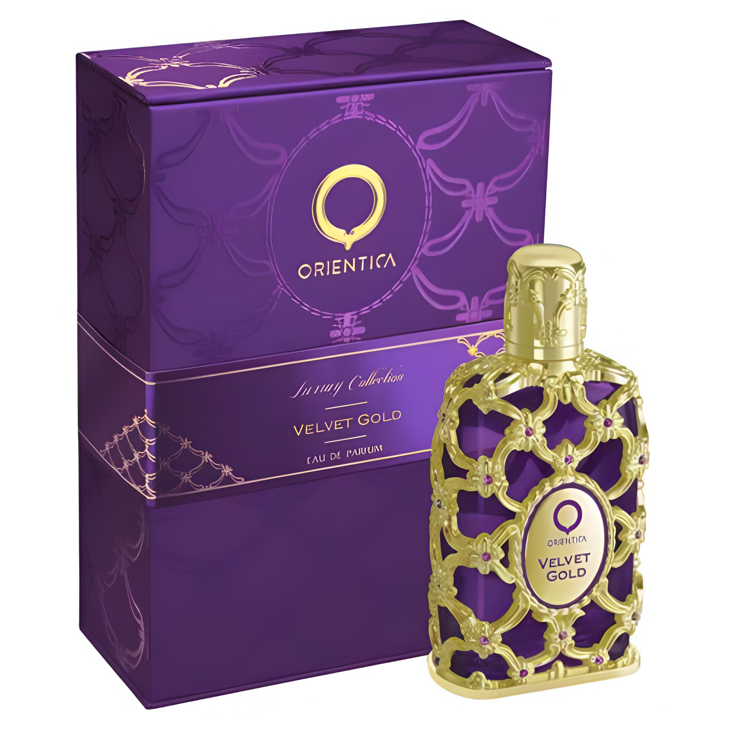 Perfume Velvet Gold Orientica Premium en Caja - 80ML